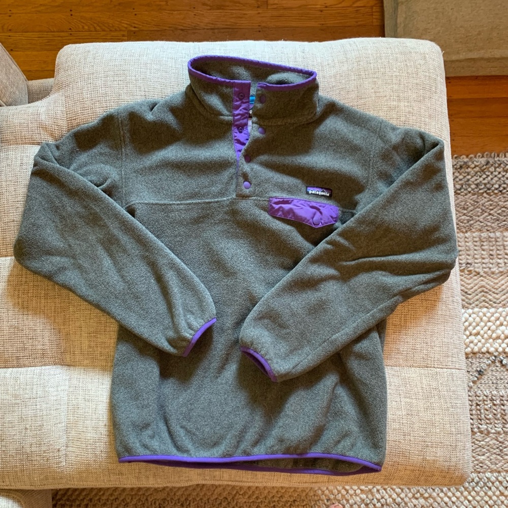 Patagonia fleece snap-t pullover